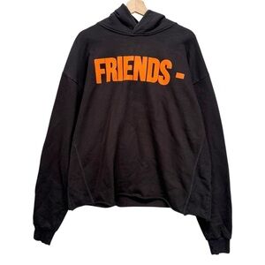 Vlone Friends Hoodie Sweatshirt Size Large